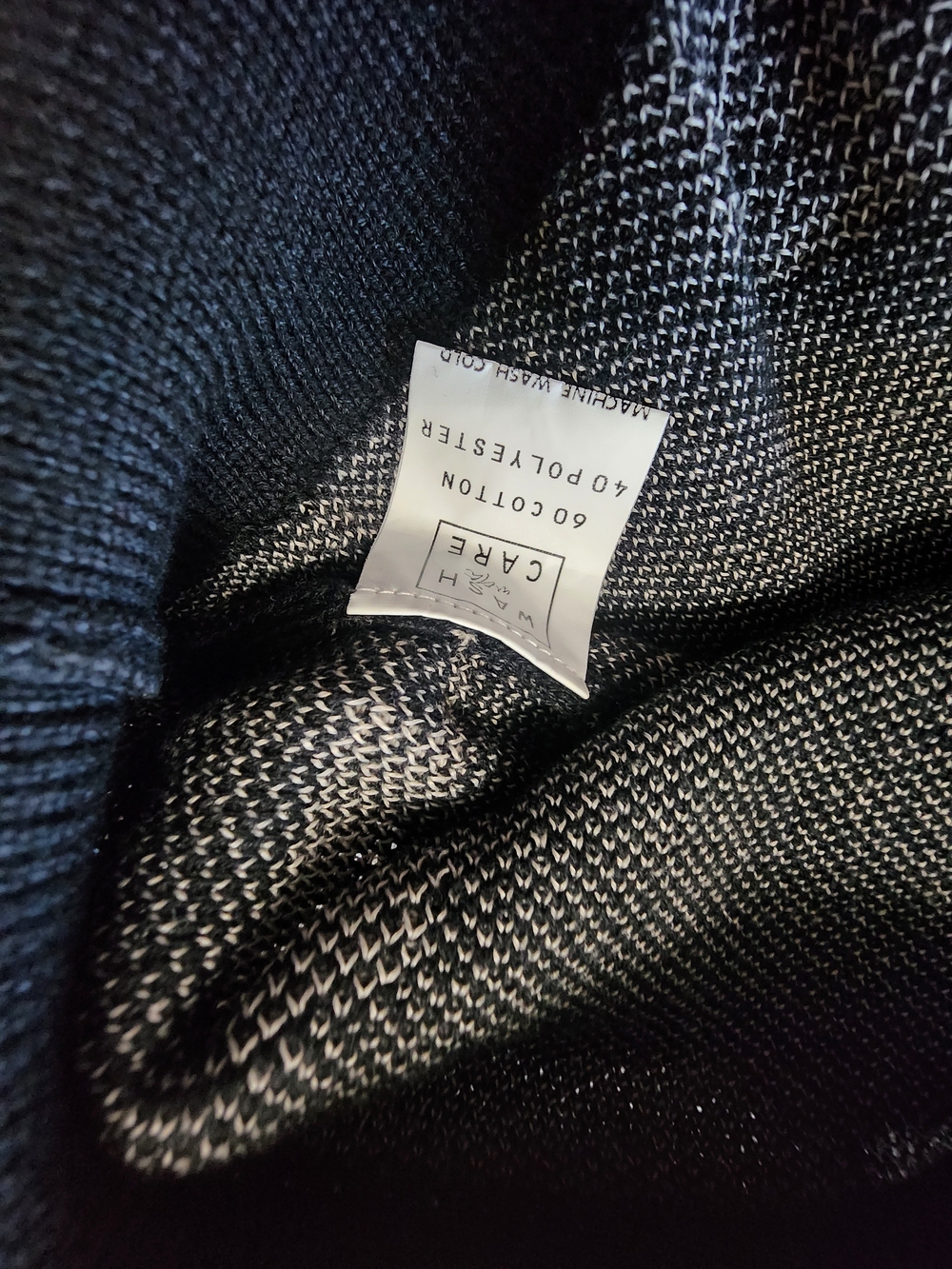 2 Fly Co. Boots a Million Reversible Black Western Knit Sweater S/M - Picture 7 of 7